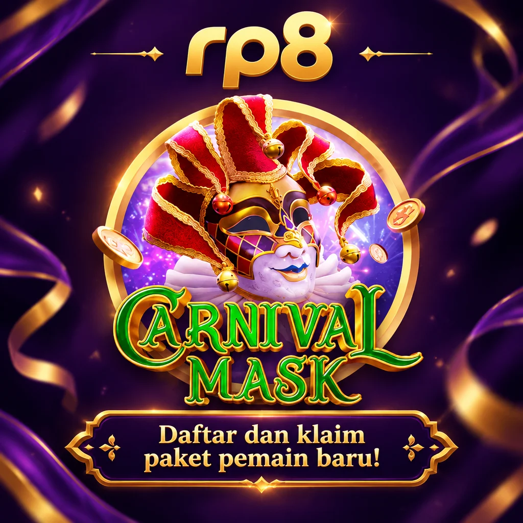rp8 · Mask Carnival · Tampilan permainan