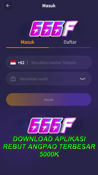 666F Login Resmi APK 2026