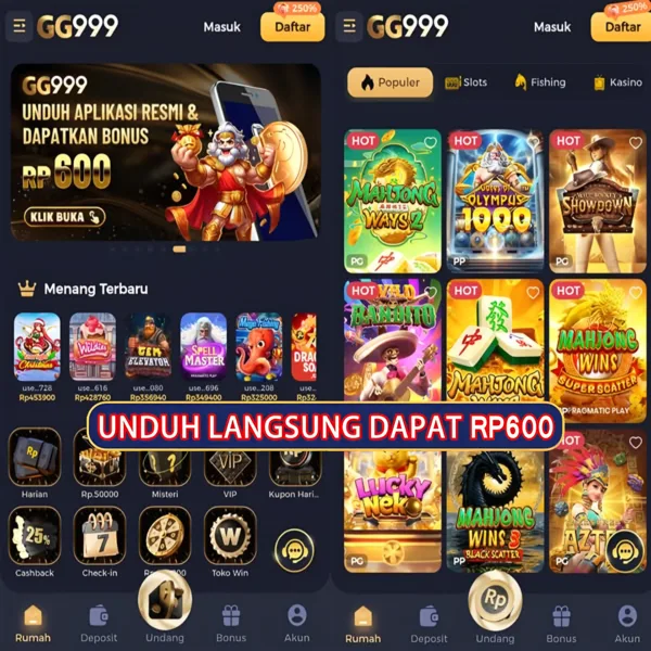 GG999 Bonus Member Baru 100%